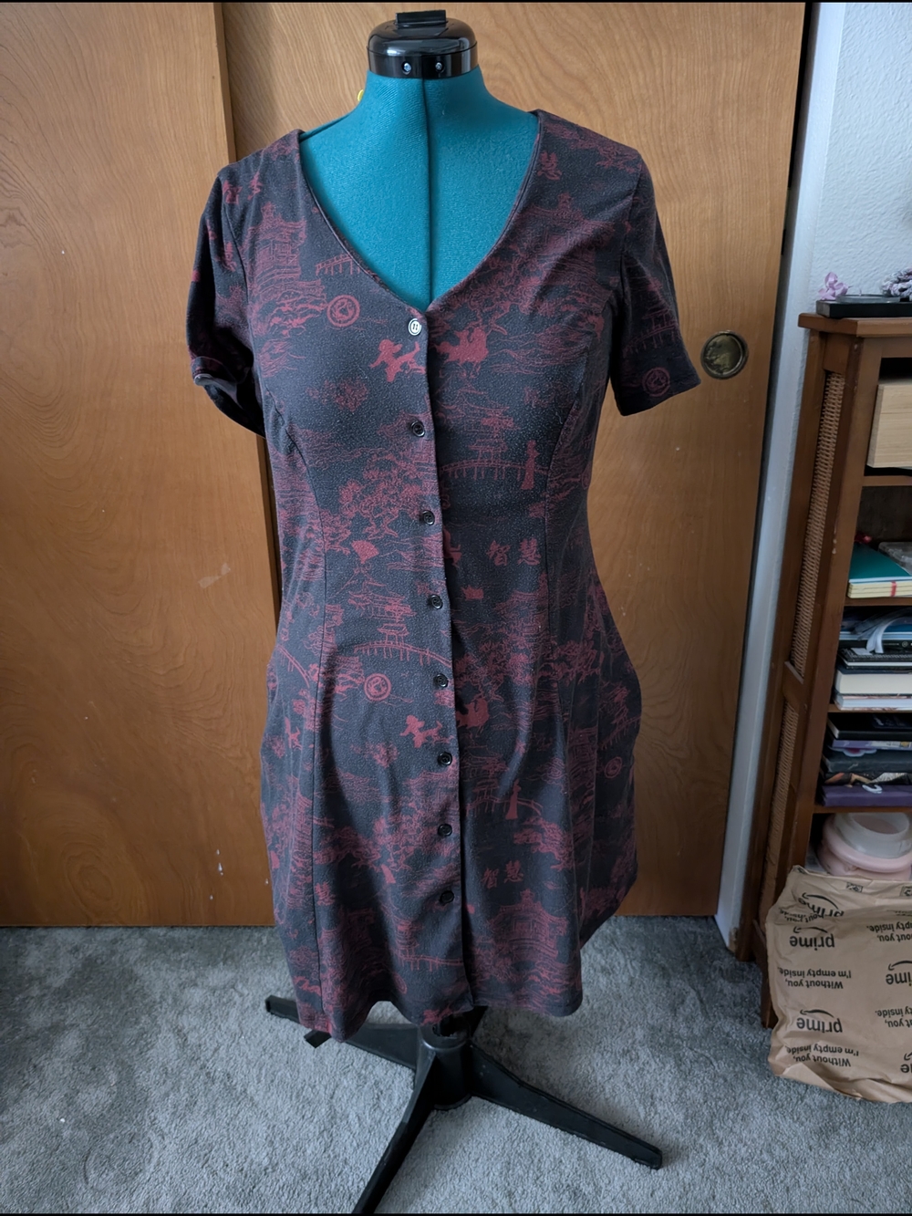 Mulan Button Down Dress